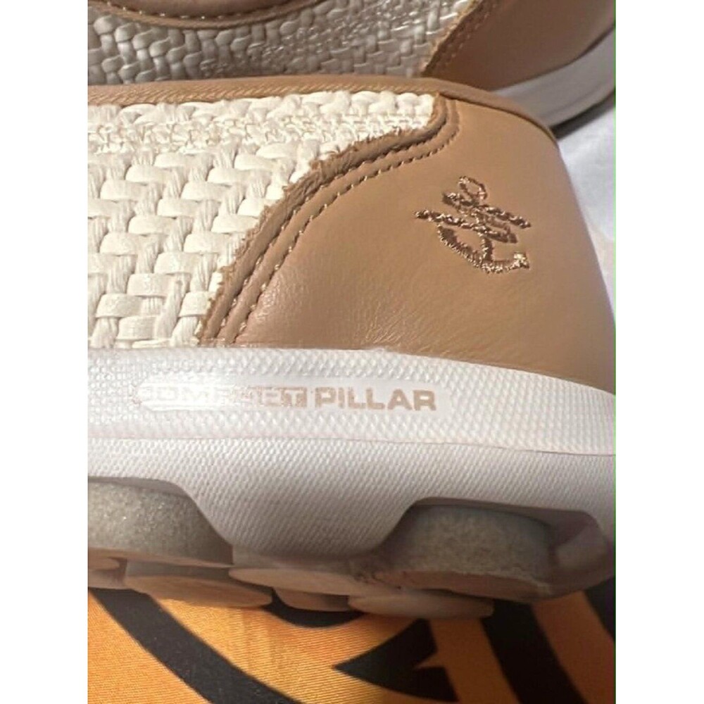 Skechers 136765 Natural Woven Leather Boat Shoes – Women’s 7 - Picture 8 of 9